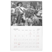  illustratie 12 maanden piraat kalender (Jan 2026)