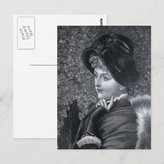  illustratie "A Reverie" Briefkaart (Voorkant / Achterkant)