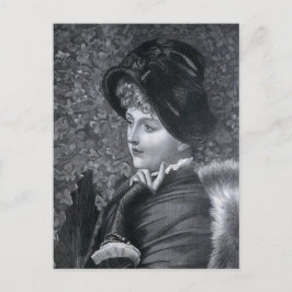  illustratie "A Reverie" Briefkaart