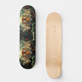 Illustratie Aangepaste teksttijgers Persoonlijk Skateboard (Voorkant)