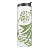  illustratie - Abstracte Art Nouveau Beauti Thermosbeker (Gedraaid links)