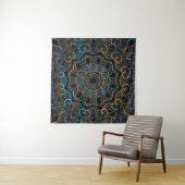 illustratie  achtergrond. Mandala. Indische d Wandkleed (In situ)