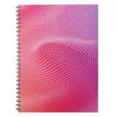 illustratie Achtergrond Sociale media Gradiënt, Co Notitieboek (Voorkant)