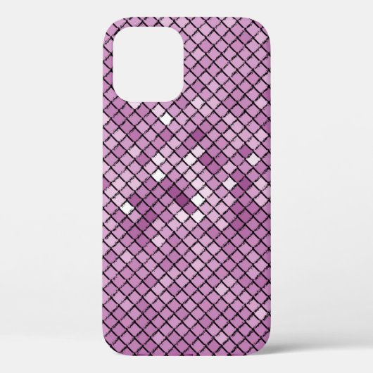 Illustratie achtergrondkoolstof met een lijst dif Case-Mate iPhone case (Achterkant)