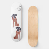Illustratie afbeelding persoonlijk skateboard (Voorkant)