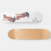Illustratie afbeelding persoonlijk skateboard (Horizontaal)