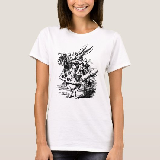 illustratie Alice in Wonderland T-shirt (Voorkant)