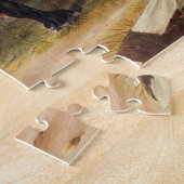 Illustratie Amerikaanse rode vos (Vulpes Fulvus) Legpuzzel (Zijkant)
