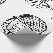 Illustratie Amerikaanse Soldaat Cadeaupapier