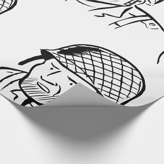 Illustratie Amerikaanse Soldaat Cadeaupapier