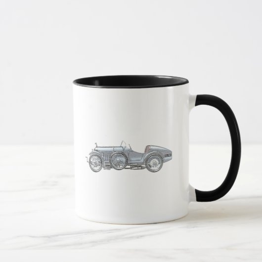 Illustratie  Amilcar Race Car Mok (Rechts)