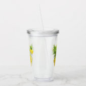 Illustratie ananas acryl drinkbeker (Links)