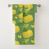 Illustratie ananas bad handdoek (Insitu)