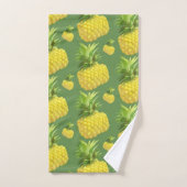 Illustratie ananas bad handdoek (Handdoek)