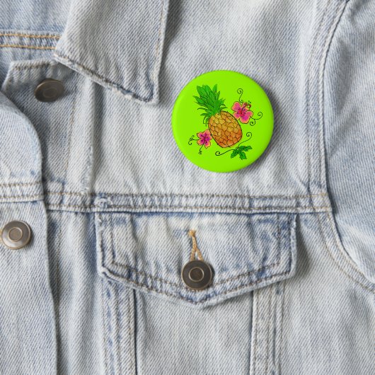 Illustratie ananas | Button (In situ)