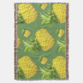 Illustratie ananas deken (Voorkant Verticaal)