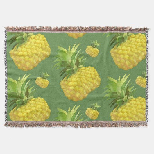 Illustratie ananas deken (Voorkant)