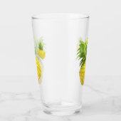 Illustratie ananas glas (Rechts)