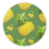 Illustratie ananas keramische knop (Voorkant)