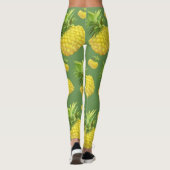 Illustratie ananas leggings (Achterkant)