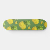 Illustratie ananas persoonlijk skateboard (Horizontaal)