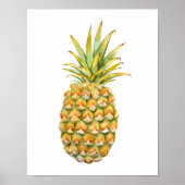 Illustratie ananas Poster (Voorkant)