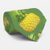 Illustratie ananas stropdas (Opgerold)