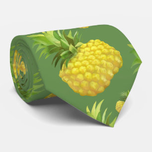 Illustratie ananas stropdas