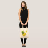 Illustratie ananas tote bag (Voorkant (model))
