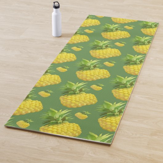 Illustratie ananas yogamat (In situ)