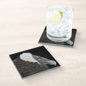 Illustratie Andean Condor Glazen Onderzetter (Schuin)