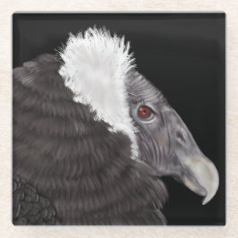 Illustratie Andean Condor Glazen Onderzetter