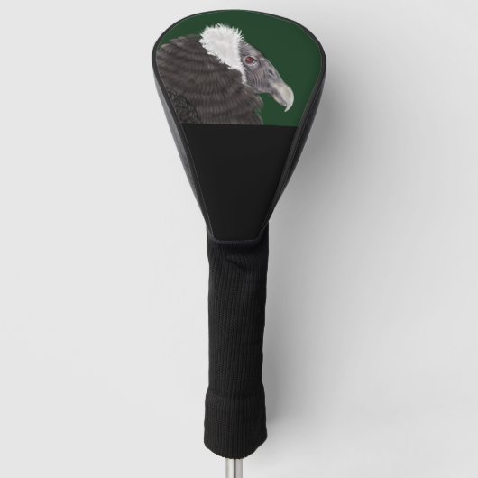 Illustratie Andean Condor Golfheadcover (Voorkant)
