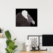 Illustratie Andean Condor Poster (Thuiskantoor)