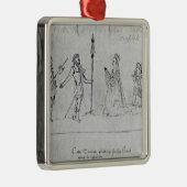 Illustratie Andronicus, door William Metalen Ornament (Rechts)