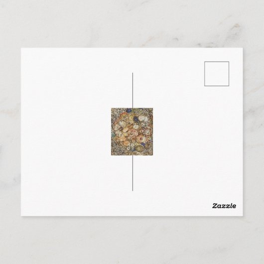  illustratie Annie French "Het Roos" Briefkaart (Achterkant)