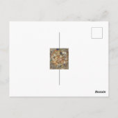 illustratie Annie French "Lila Veil" Briefkaart (Achterkant)