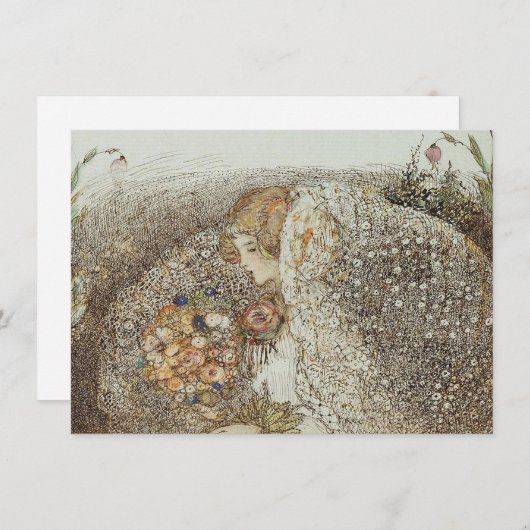  illustratie Annie French "The Bride" (Voorkant / Achterkant)