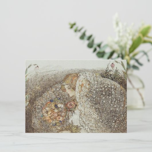 illustratie Annie French "The Bride" (Staand voorkant)