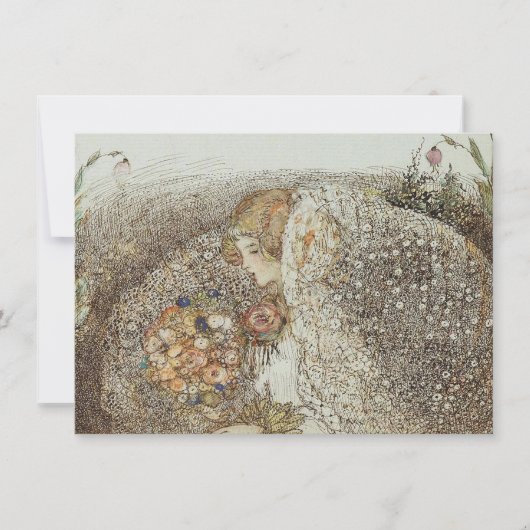  illustratie Annie French "The Bride" (Voorkant)