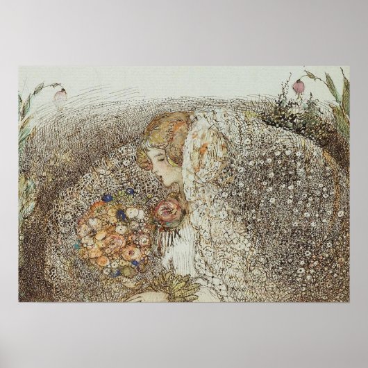  illustratie Annie French "The Bride" Poster (Voorkant)