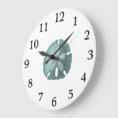 Illustratie Antiek Zee zandband Grote Klok (Hoek)