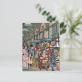 illustratie "Arcade" Briefkaart (Staand voorkant)