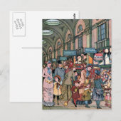 illustratie "Arcade" Briefkaart (Voorkant / Achterkant)