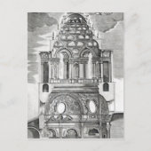 Illustratie architectuur briefkaart (Voorkant)