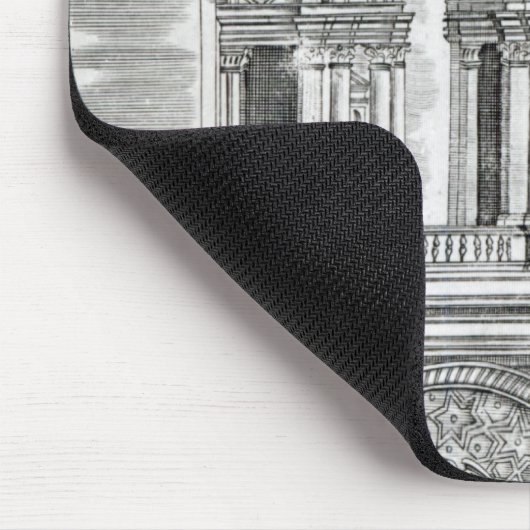 Illustratie architectuur muismat (Hoek)