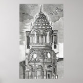 Illustratie architectuur poster (Voorkant)