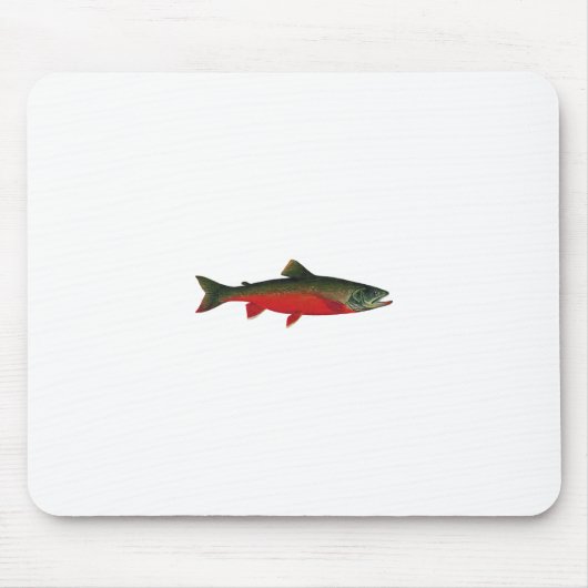 Illustratie Arctic Char Muismat (Voorkant)