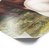 Illustratie Arctic Fox (Vulpes lagopus) Foto Afdruk (Hoek)