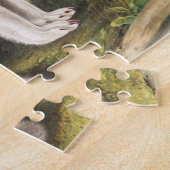 Illustratie Arctic Fox (Vulpes lagopus) Legpuzzel (Zijkant)